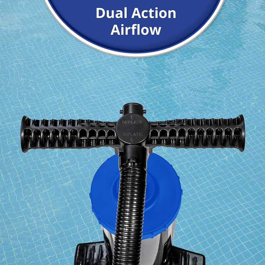 Aqua Dual-Action Hand Pump with 4 Nozzles, Black — view 6