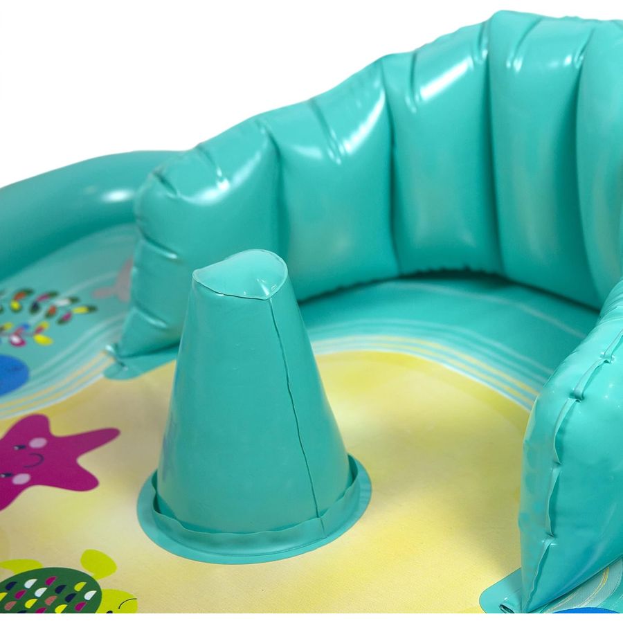 SwimSchool Baby Splash Play Mat with Adjustable Canopy — view 5